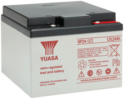 NP24-12I Yuasa Lead-Acid Batteries, Lithium-Ion Batteries Image 1