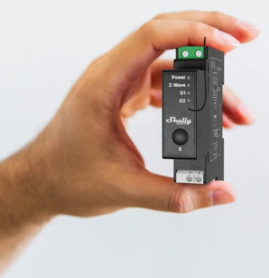 SHELLY_W_PRO_2PM Shelly Monitoring Relays