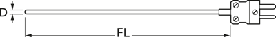 VKA-L001-GE Greisinger Temperature Probes and Indicators