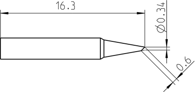 RTP 004 B MS Weller Soldering tips, desoldering tips and hot air nozzles Image 3