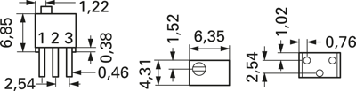 3266W-1-203LF Bourns Electronics GmbH Trimmer Potentiometers Image 2