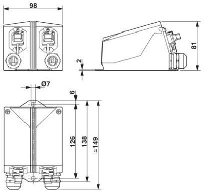 1404281 Phoenix Contact Connectin Modules, Patch Distributors Image 2