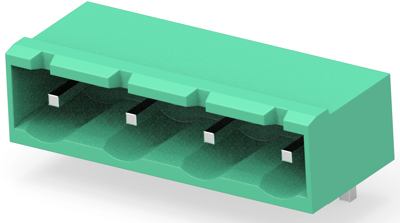 282966-4 TE Connectivity PCB Terminal Blocks Image 1