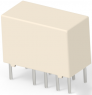 Relay, 2 Form C (NO/NC), 220 V (DC), 250 V (AC), 578 Ω, 2 A, 220 V (DC), 250 V (AC), bistable, 3-1393788-9