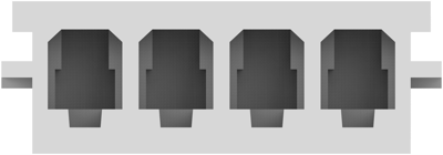 440133-4 AMP PCB Connection Systems Image 4