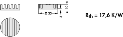 10037057 Fischer Elektronik Heat Sinks Image 2