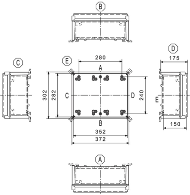 0500800000 Weidmüller General Purpose Enclosures Image 2