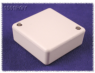 ABS miniature enclosure, (L x W x H) 50 x 50 x 20 mm, light gray (RAL 7035), IP54, 1551RGY