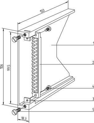 20800-032 SCHROFF Accessories for Enclosures