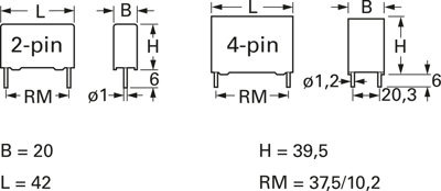 B32676G1475K000 EPCOS Film Capacitors Image 2