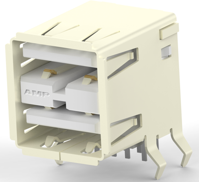 5787617-4 AMP USB Connectors, PC Connectors