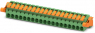 Socket header, 19 pole, pitch 5.08 mm, straight, green, 1110625