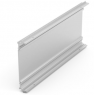 Frame Type Plug-In Unit Extruded Side Panel,screw-on option, 3 U, 220 mm, Symmetrical