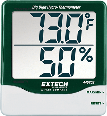 445703 Extech Thermometers and Displays