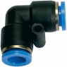 L-connector “Blue series”, for hose outer Ø 6