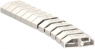 Cable duct, (L x W x H) 1000 x 62 x 21 mm, PVC, light gray, 6154922