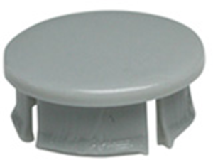 Front cap, gray, for pointer knobs 427, 499.644