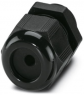 Cable gland, M25, 33 mm, Clamping range 3 to 7 mm, IP66, black, 1076600