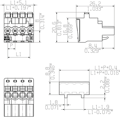 1982860000 Weidmüller PCB Connection Systems Image 2