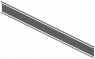 Profile rail 1500 mm, for mounting small materials for terminals, automatic circuit breakers, relays, 6DL1193-6MD00-0AA0