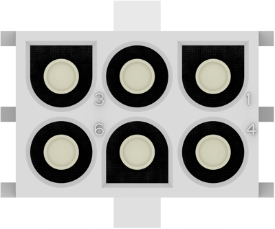 350827-4 AMP PCB Connection Systems Image 5