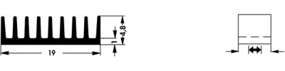 10037011 Fischer Elektronik Heat Sinks Image 2