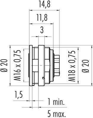 09 0312 700 04 binder Other Circular Connectors Image 2