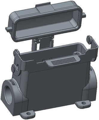 T1629161220-000 TE Connectivity Housings for HDC Connectors