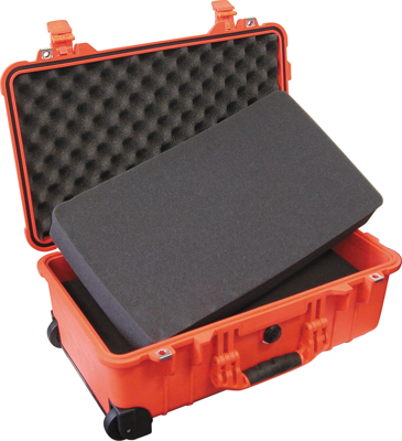 1510 ORANGE WITH FOAM Peli Trolleys, bags, cases and holders Image 3