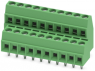 PCB terminal, 20 pole, pitch 3.5 mm, AWG 26-16, 8 A, screw connection, green, 1751471