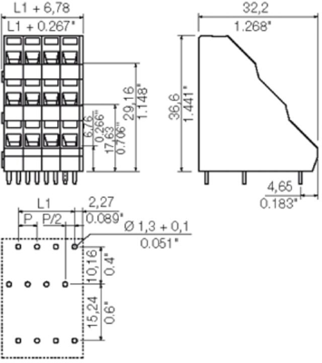 1764930000 Weidmüller PCB Terminal Blocks Image 2