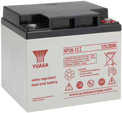 NP38-12I Yuasa Lead-Acid Batteries, Lithium-Ion Batteries Image 1