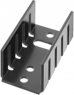 Extruded heatsink, 35 x 18.5 x 15 mm, 15 K/W, black anodized