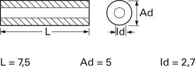 10090BB0107.5 fastpoint Spacer Bolts Image 2