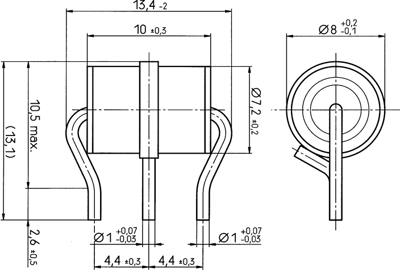 B88069X9290B502 EPCOS Gas Discharge Tubes Image 2