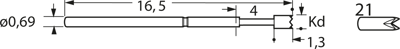 F11121S053N085 Feinmetall Contact Probes Image 3