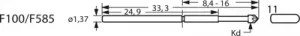 F10011B090G100 Feinmetall Contact Probes