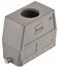 Grommet housing, size 24B, die-cast aluminum, 1xM32, straight, longitudinal bow locking, IP65/IP66/IP67, 019300240447