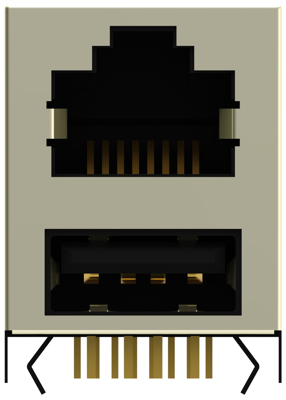 1-1775855-1 TE Connectivity Modular Connectors Image 5