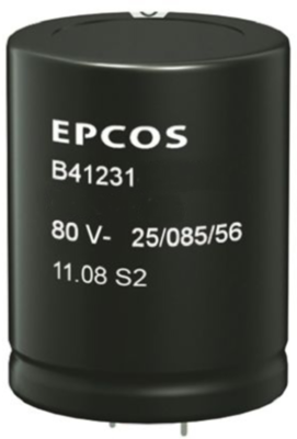 B41231A7109M000 EPCOS Electrolytic Capacitors Image 1