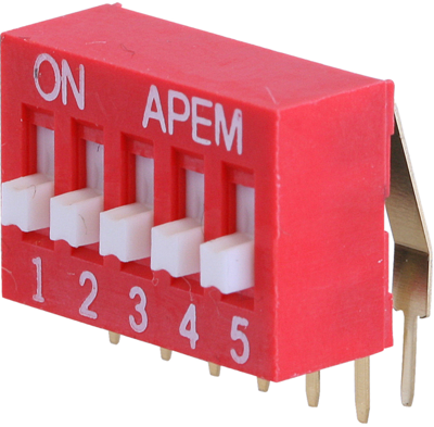 NDA-05-V APEM Slide Switches and Coding Switches