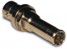 Coaxial adapter, 75 Ω, BNC socket to BNC push-on plug, straight, 112769