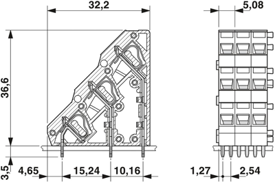 1704415 Phoenix Contact PCB Terminal Blocks Image 3