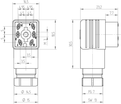 932447100 Hirschmann Automation and Control Device Connectors Image 2