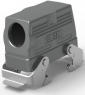 Housing, size HB16, die-cast aluminum, PG21, angled, Clip locking, IP65, T1250163121-000