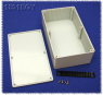 ABS enclosure, (L x W x H) 191 x 110 x 61 mm, light gray (RAL 7035), IP54, 1591EGY