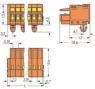 734-203/008-000 WAGO PCB Connection Systems