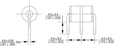 2036-07-B2LF Bourns Electronics GmbH Gas Discharge Tubes Image 2