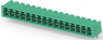 PCB terminal, 16 pole, pitch 3.81 mm, AWG 30-14, 11 A, pin, green, 1-284513-6