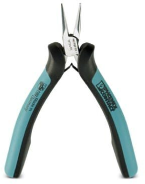 1212491 Phoenix Contact Flat Nose Pliers, Snipe Nose Pliers, Round Nose Pliers, Needle Nose Pliers